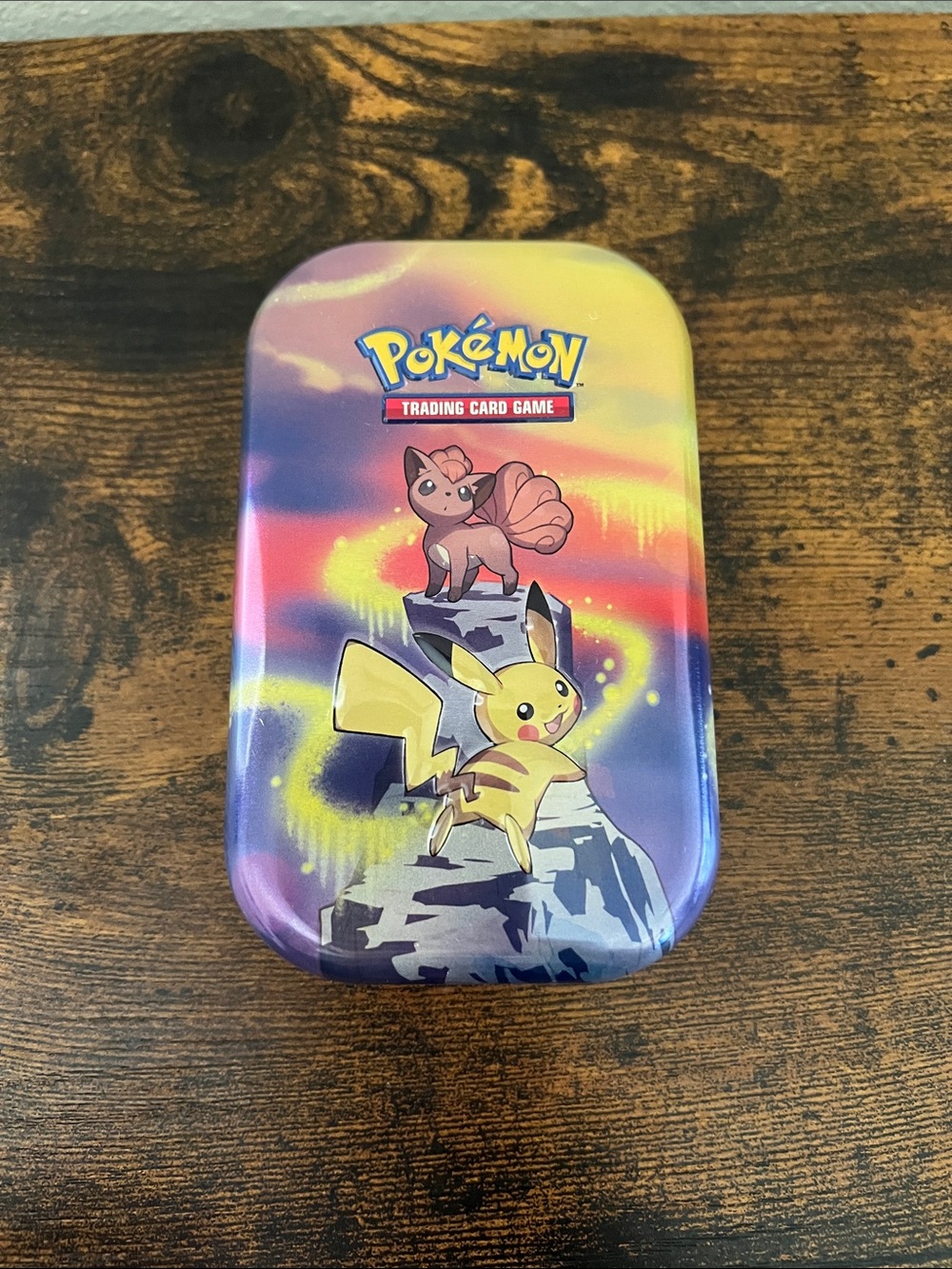 FREE WITH BUNDLE Pokemon Metal Tin Case Trading Cards Games